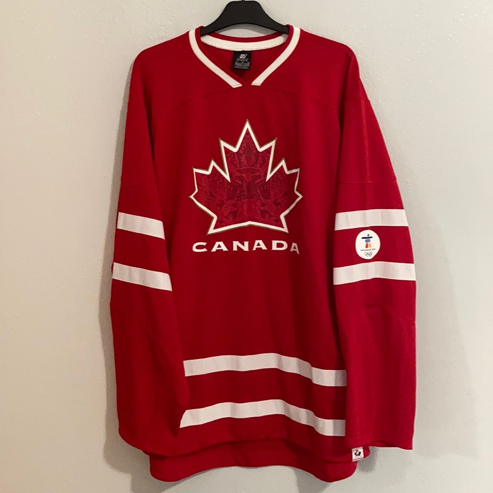 Team Canada 2010 Vancouver Olympics Hockey Jersey